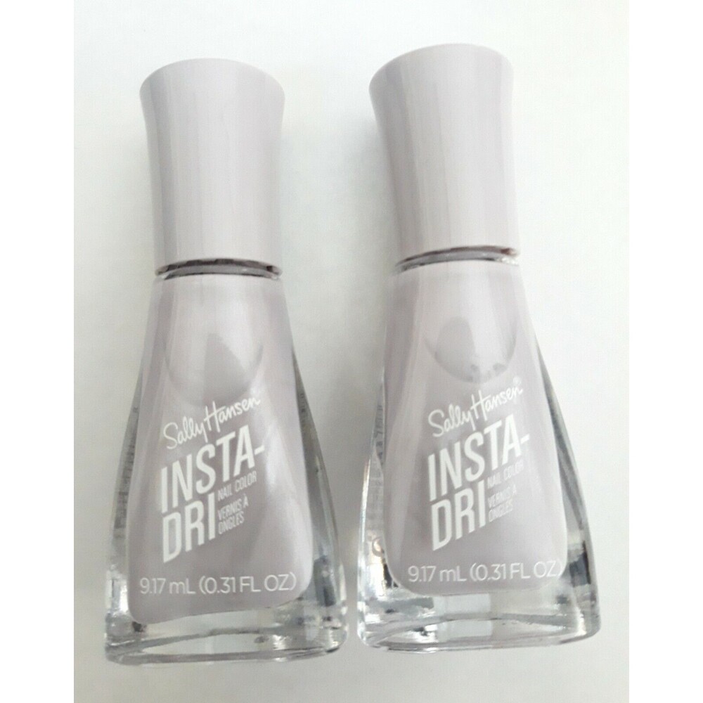 Sally Hansen Insta-Dri Fast Dry Nail Polish "ON MY GREY" #548 (Lot of 2) NEW!!!